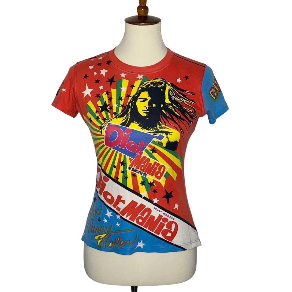 Dior Rasta mania top